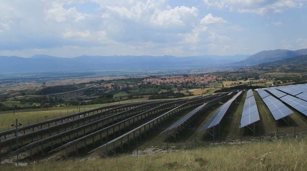 Impianto fotovoltaico nei pressi di Collarmele