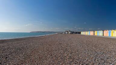 beach huts seaford head sussex