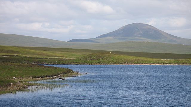 Palm Loch Hills are well spaced in the Northeast, so even modest Beinn Griam Mòr is a major landmark.