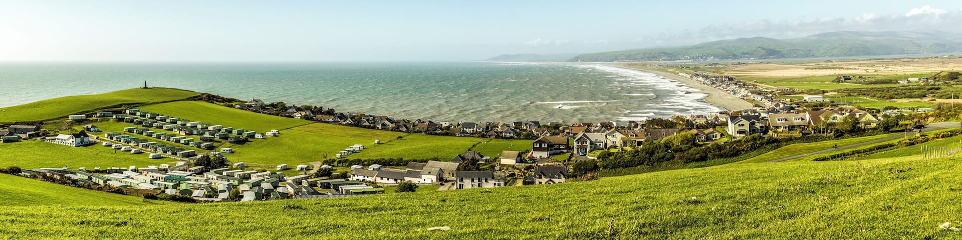 Panorama of Borth