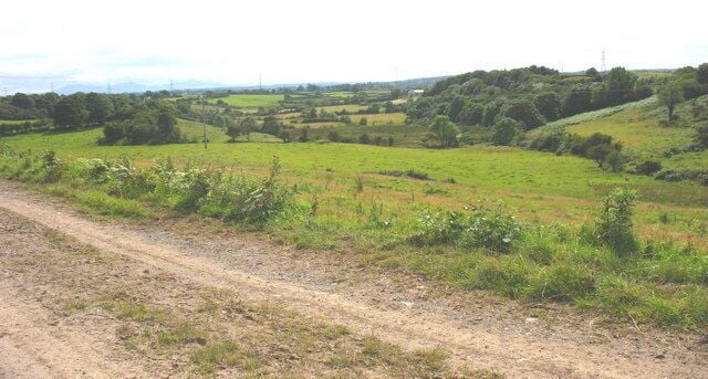 Wooded valley above the B5110