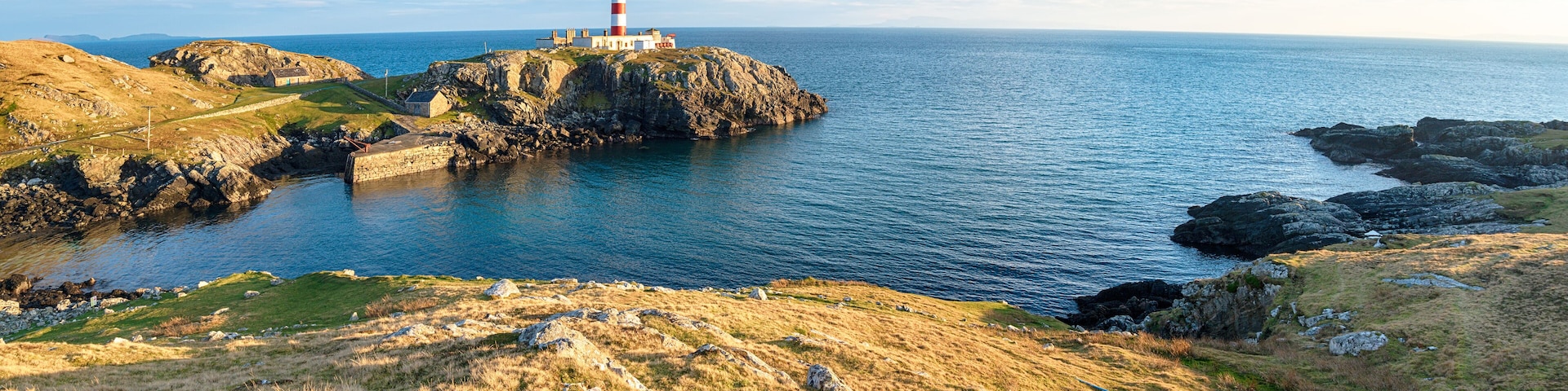 The Eilean Glas Lighthouse in Scotland