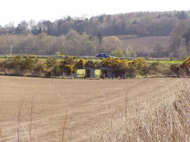 Farmer's tunnels under the B979