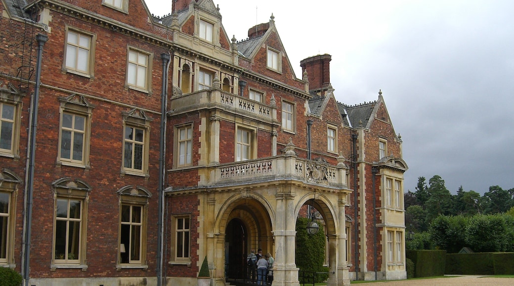 Entrance to Sandringham House