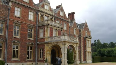 Entrance to Sandringham House