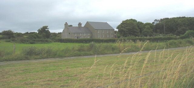 Capel Tabernacl Chapel, Llanfair M.E. This is a Calvinistic Methodist chapel. Llanfair M.E. is not a medical condition. It is short for Llanfair-Mathafarn-Eithaf (meaning "St Mary's church in the furthest field of the tavern"). which is the name of the parish in which Benllech is situated. The most famous son of the parish was the 18th century poet and beer-swilling cleric Goronwy Owen who was forced into exile in America by the English Bishop of Bangor http://www.tourbrunswick.org/goronwy_owen.htm