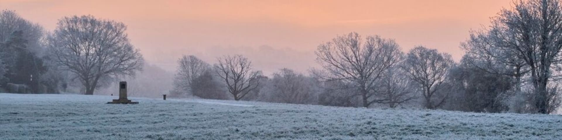 Riddlesdown Common Riddlesdown Common taken at sunrise in winter.