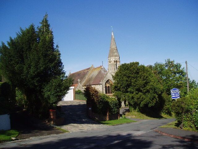 All Saints' parish church, Church Road, Kenley, south London (formerly Surrey), seen from the southeast