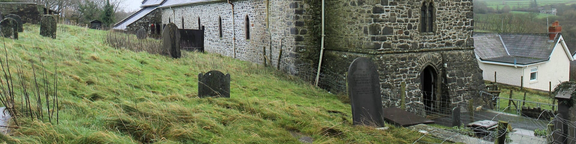 St David's Church, Llanarth, Ceredigion, Mid Wales.