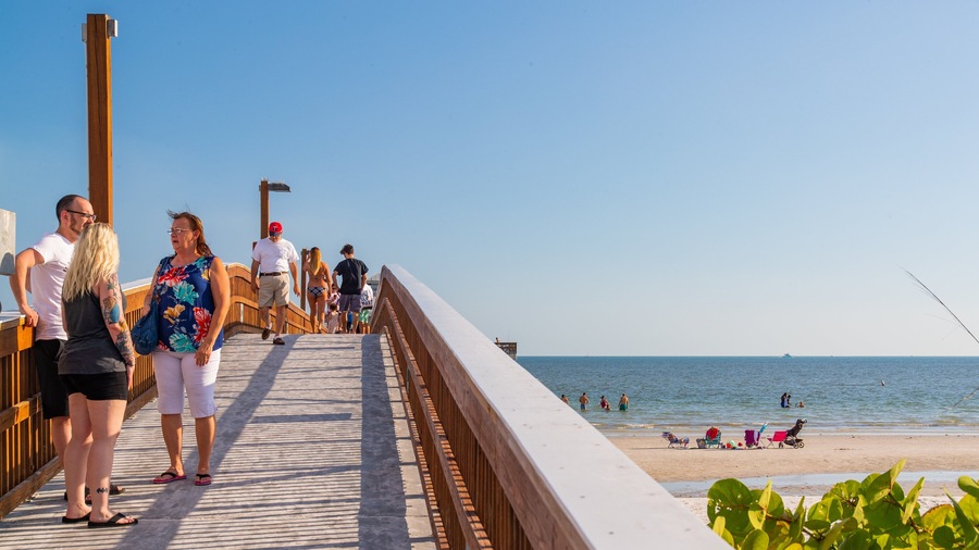 Fishing Pier Fort Myers Beach featuring general coastal views