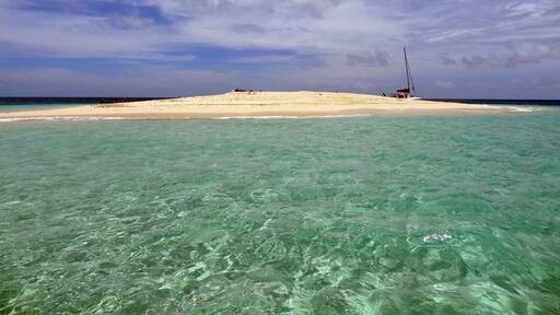 Îlot de sable blanc