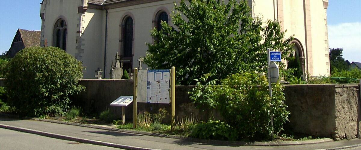 L'église Saint-Martin à Petit-Landau