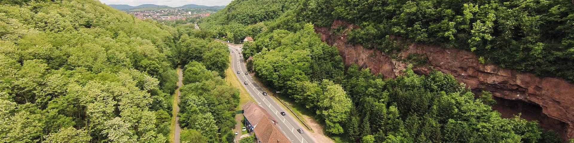 Vue de la falaise , photo réalisée avec un Drone DJI Phantom 2 vision +