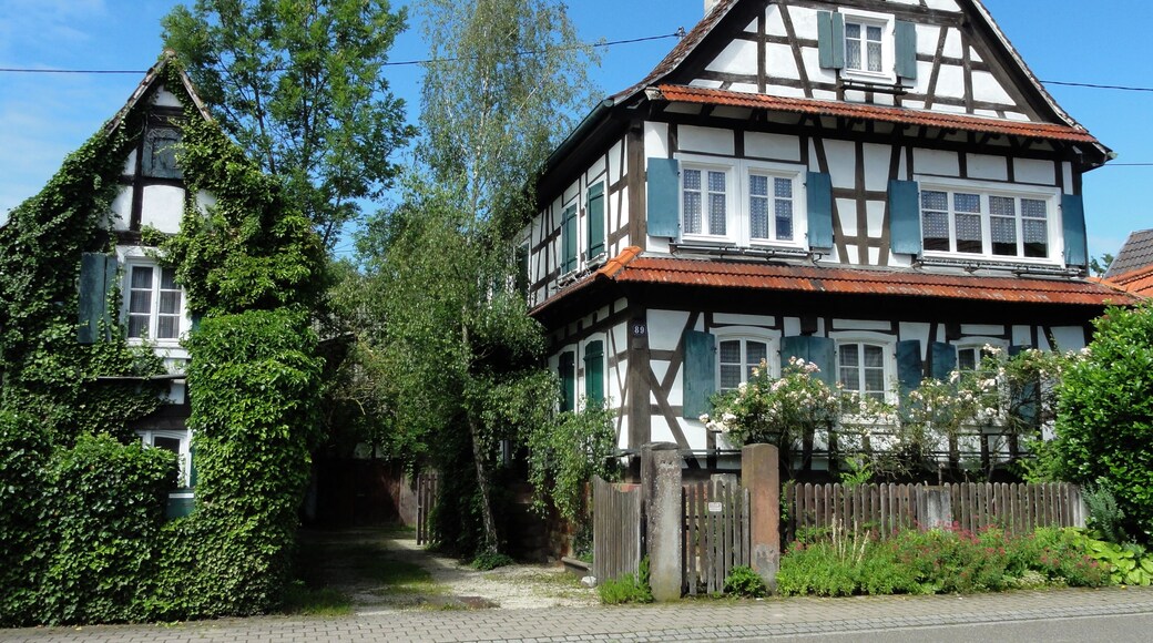 Alsace, Bas-Rhin, Seebach, Ferme, 89 rue des Eglises.