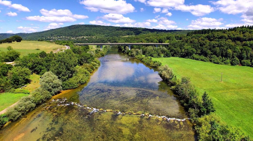 Le viaduc sur la Loue