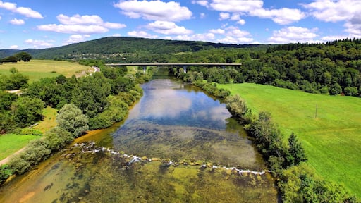 Le viaduc sur la Loue