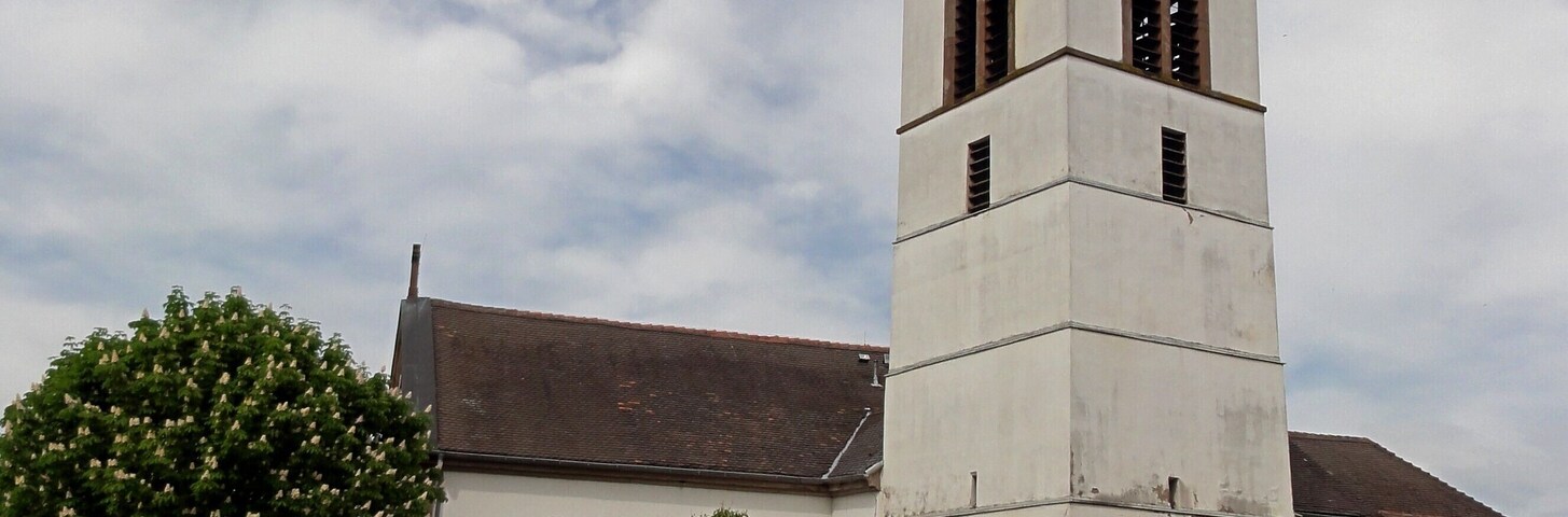 Alsace, Bas-Rhin, Achenheim, Église Saint-Georges (IA67007105).