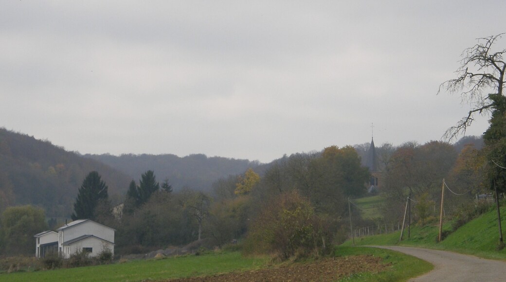 Entrée du village de Réville-aux-Bois (Meuse)