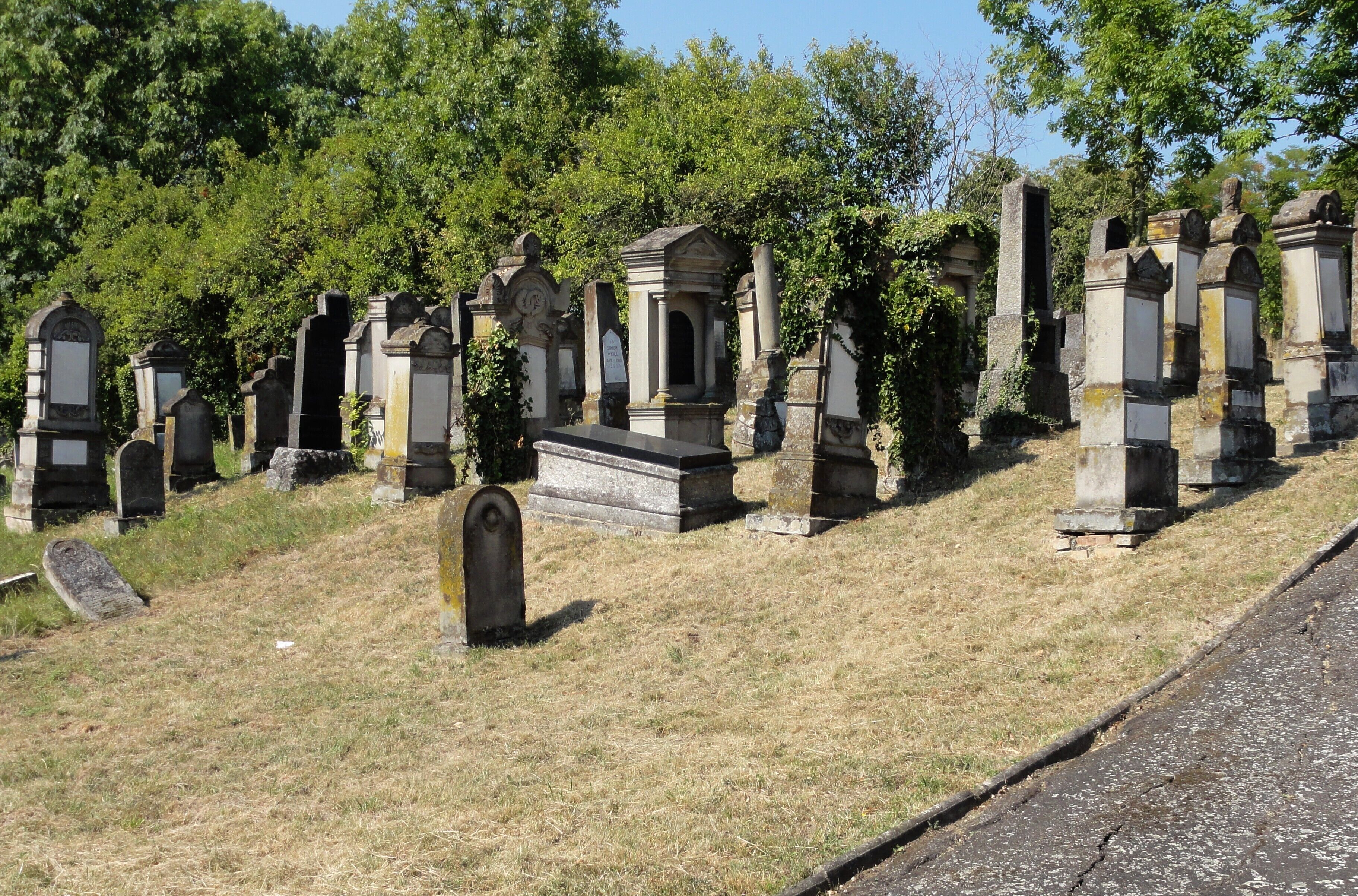 Alsace, Bas-Rhin, Cimetière juif de Quatzenheim (IA67000951).
