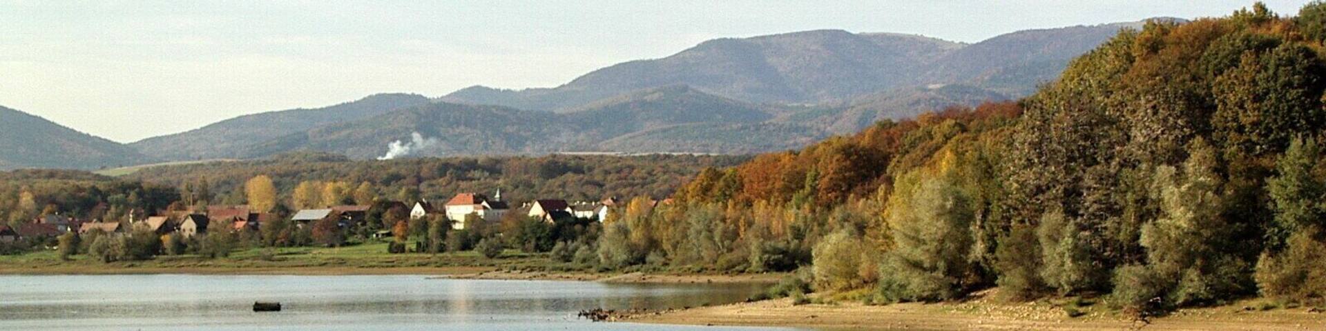 Plan d'eau de Michelbach, Haut-Rhin, France