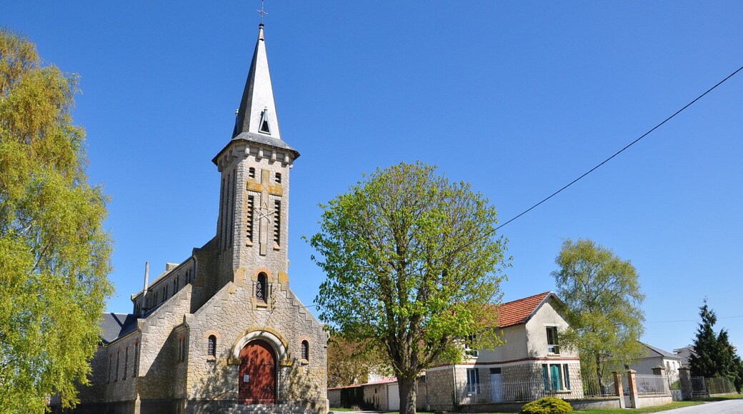 Church of Saint-Hilaire-le-Petit (Marne department, Champagne-Ardenne region, France).