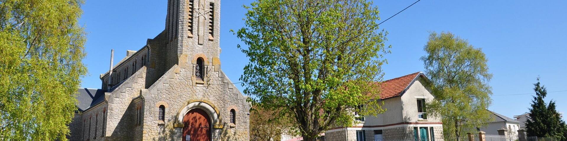 Church of Saint-Hilaire-le-Petit (Marne department, Champagne-Ardenne region, France).