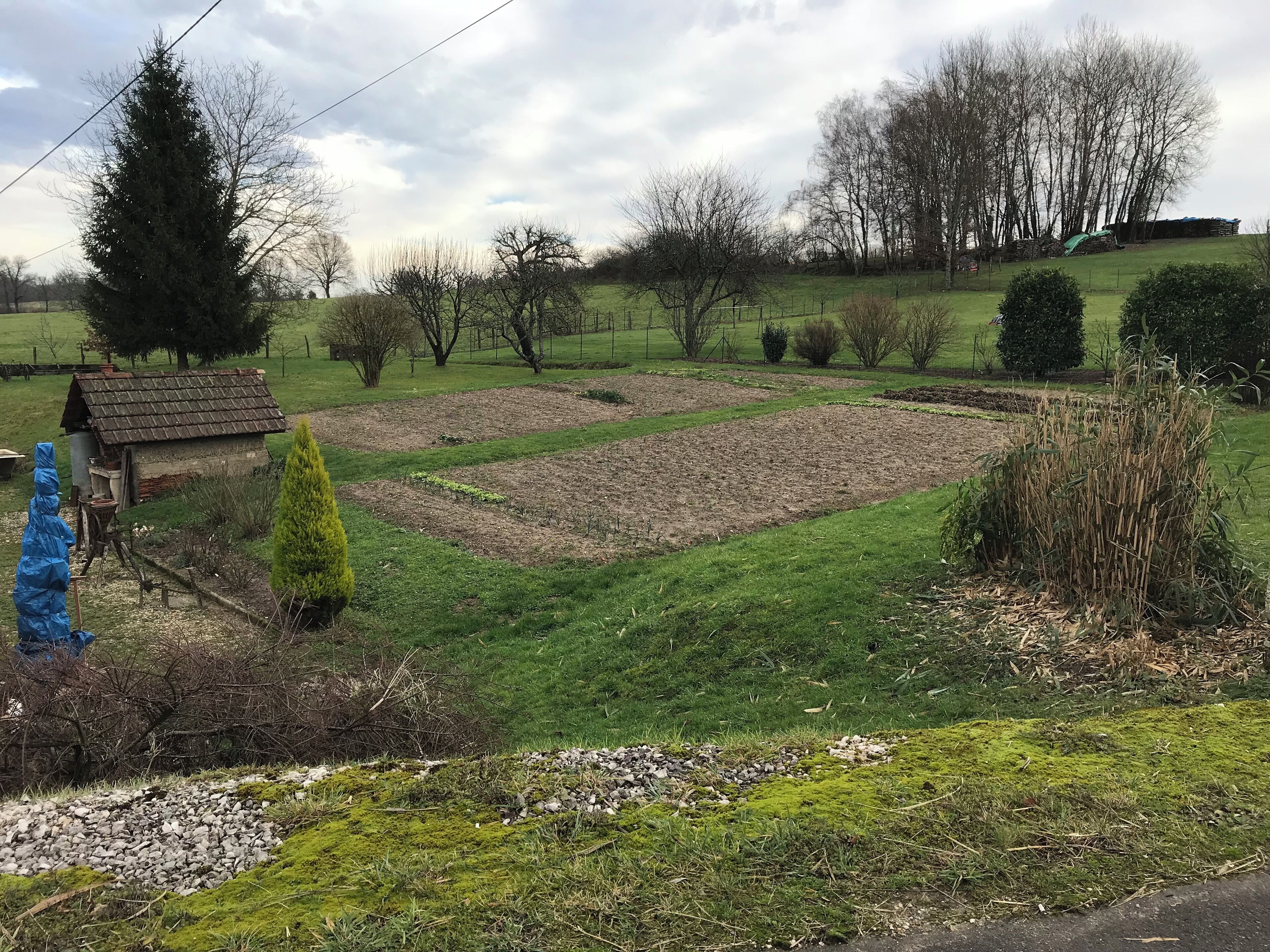 Sergenon (Jura, France) en janvier 2018.