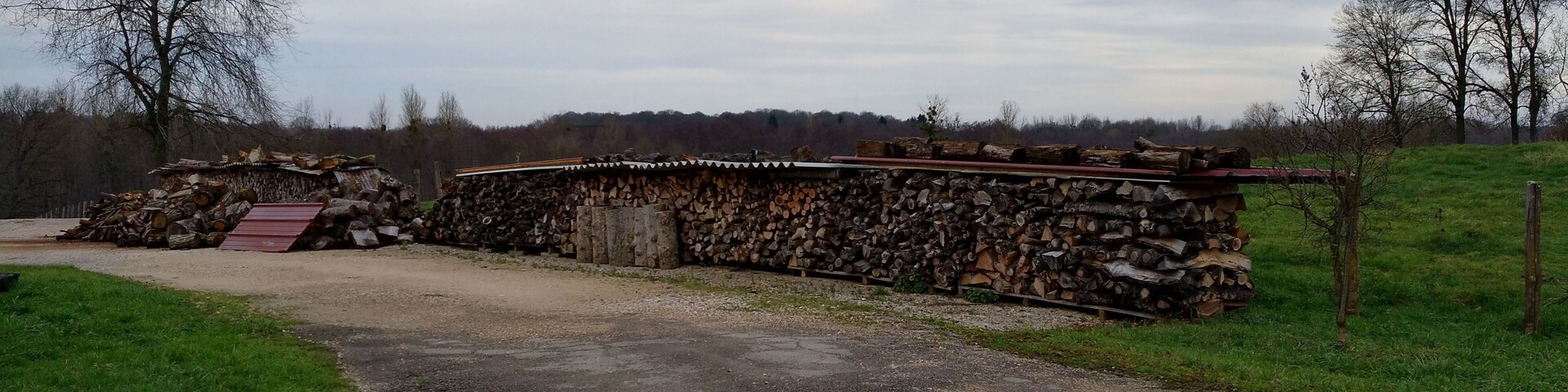 Sergenon (Jura, France) en janvier 2018.