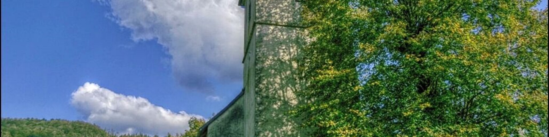 L'église à Vaufrey (Doubs)