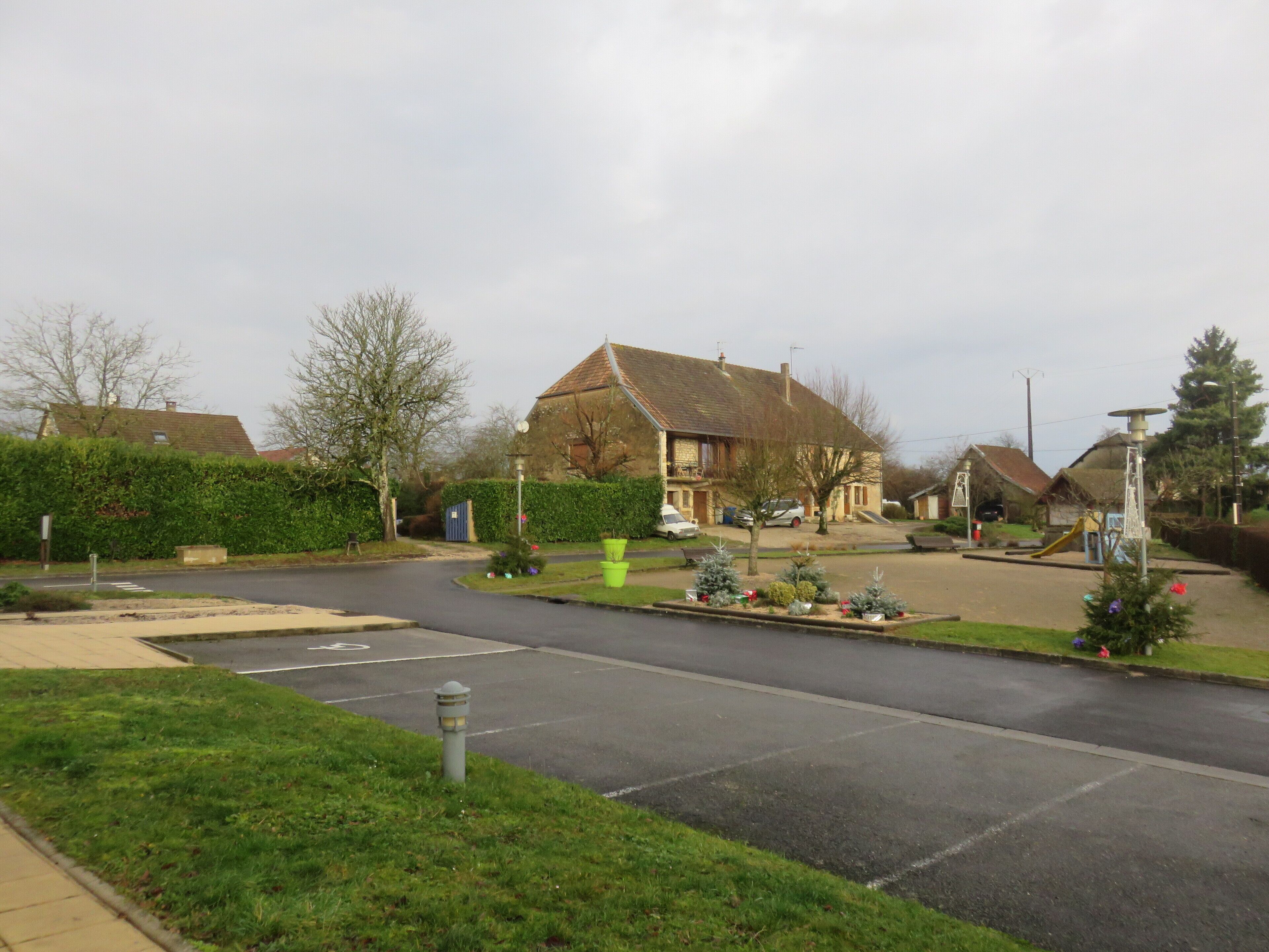 Bans (Jura, France) en janvier 2018.