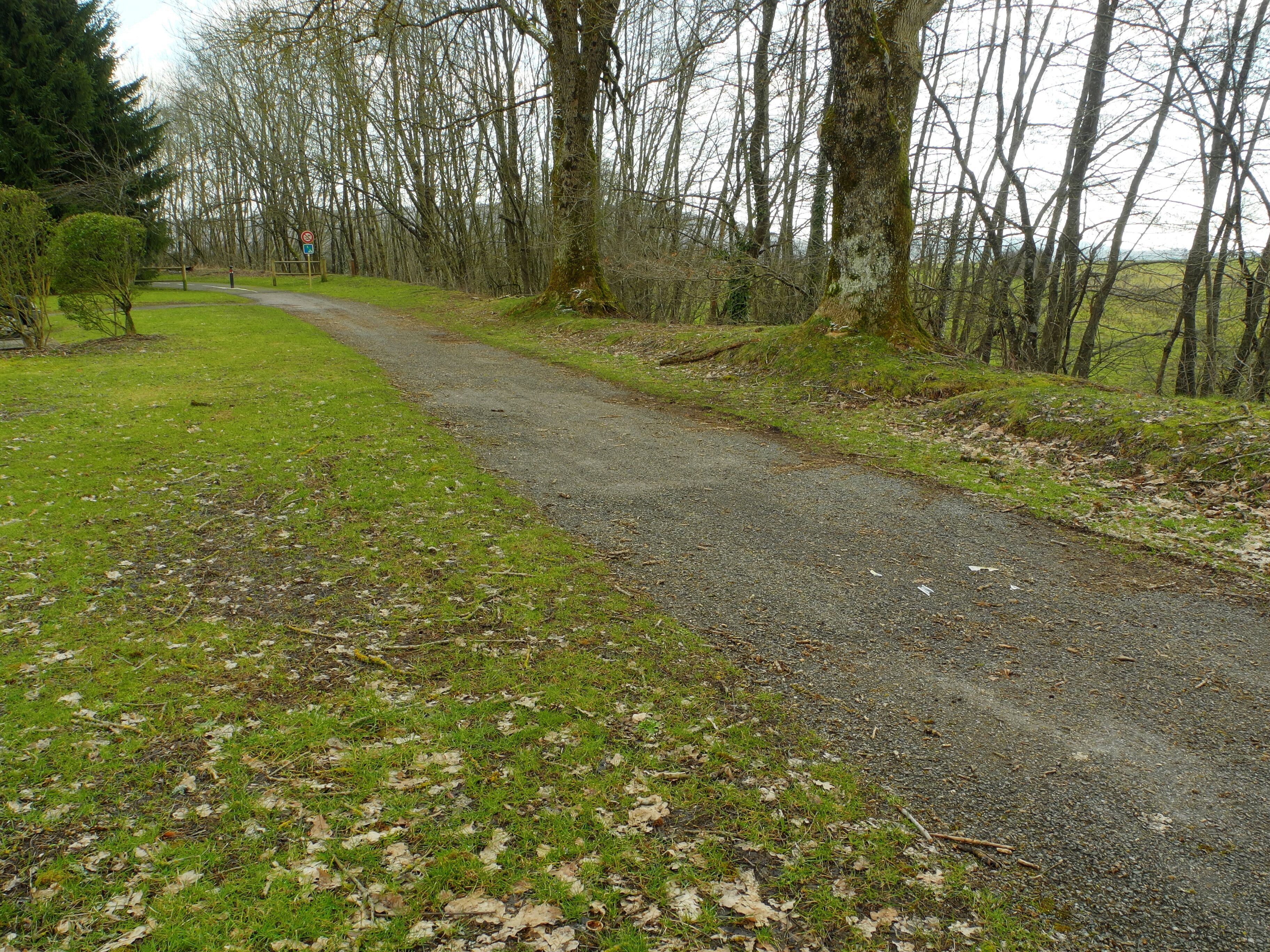 This file was uploaded with Commonist. Coulée verte du canal à Châlonvillars (HDR).