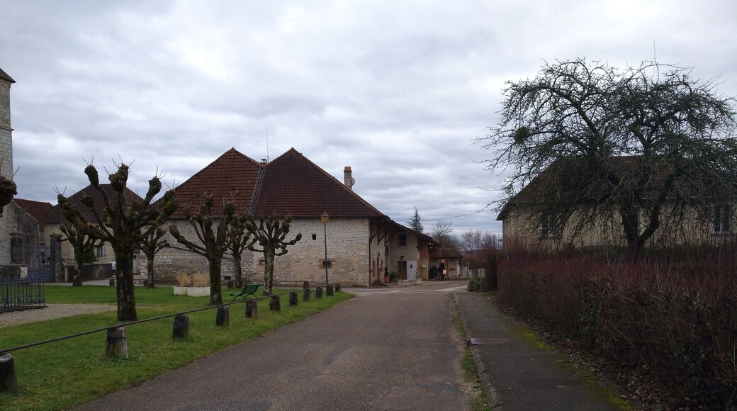 Chissey-sur-Loue (Jura, France) en janvier 2018.