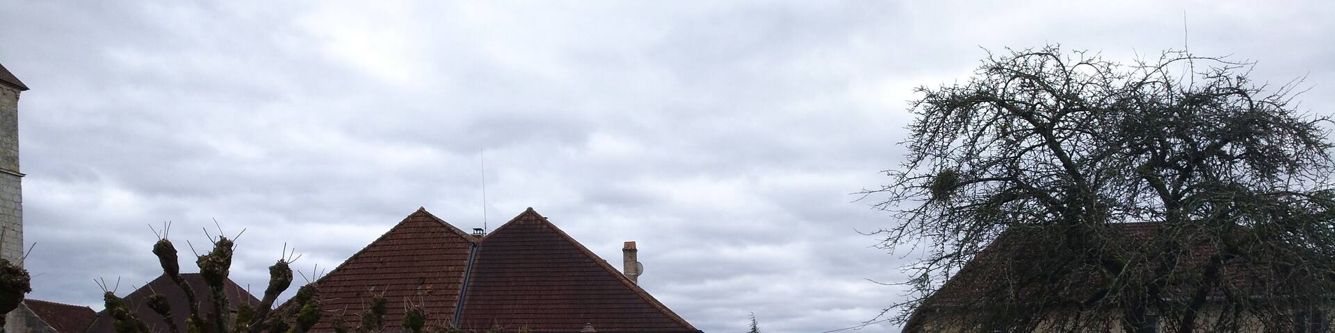 Chissey-sur-Loue (Jura, France) en janvier 2018.