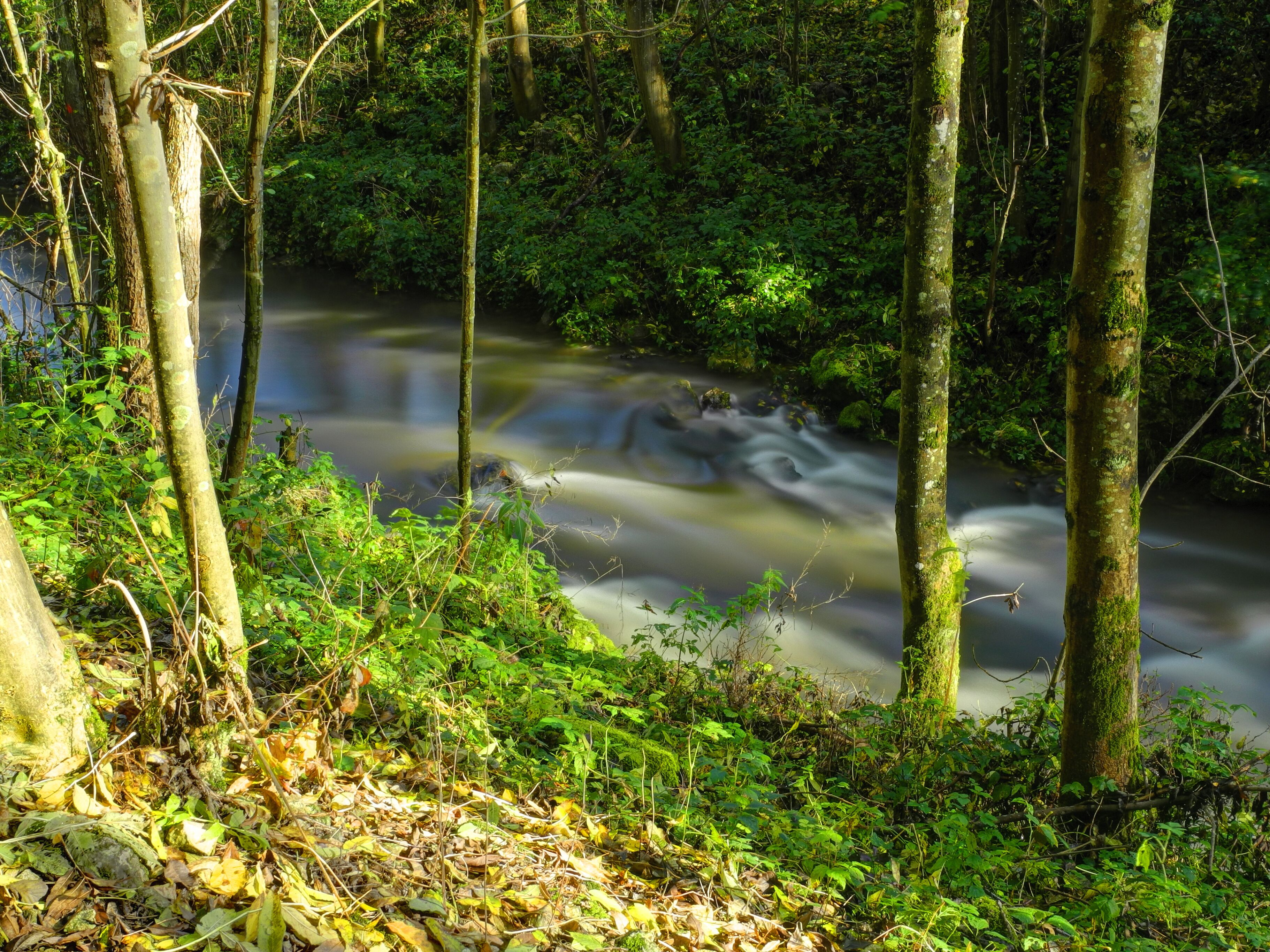 This file was uploaded with Commonist. La Douce, à Bermont. Photo réalisée avec un filtre ND400.