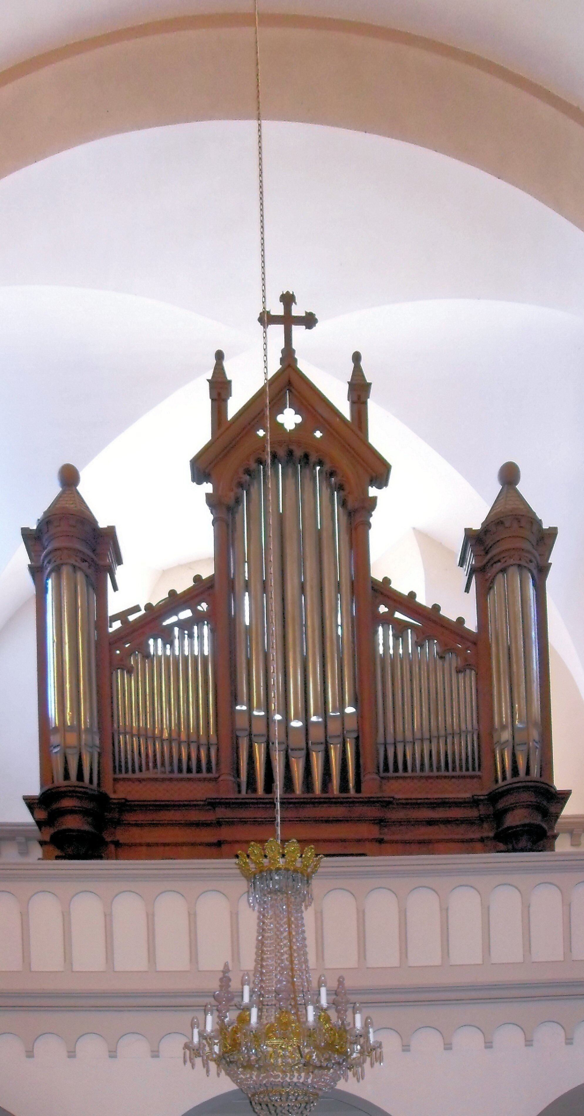 L'orgue d'église Saint-Laurent à Bermont
