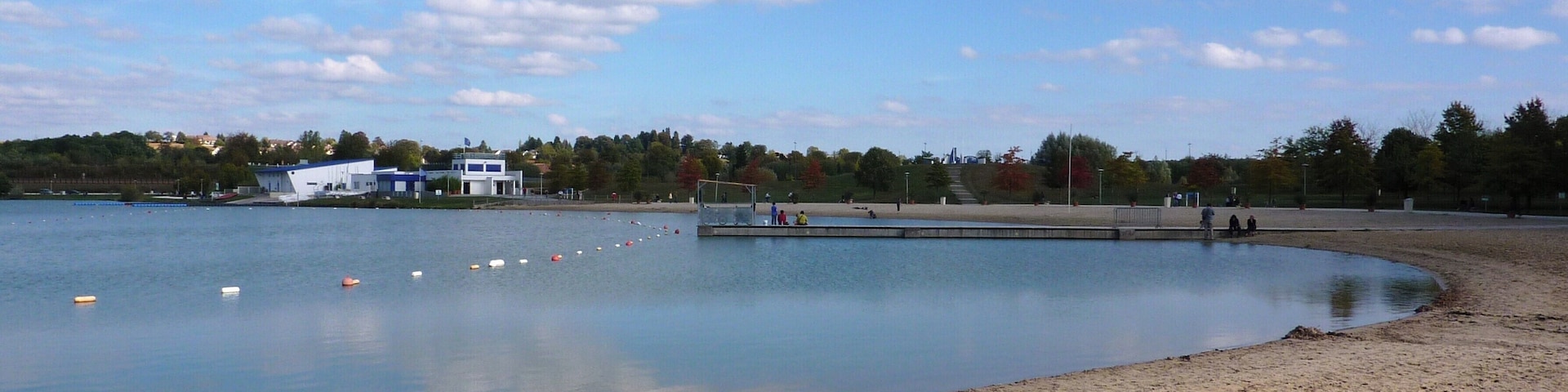 Plage de la base nautique
