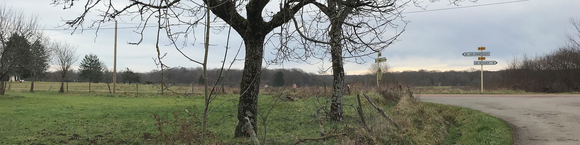 Chemenot (Jura, France) en janvier 2018.