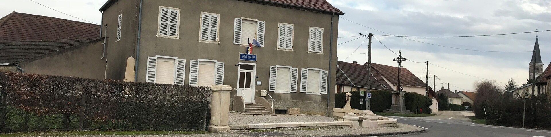 TasseniĂšres (Jura, France) en janvier 2018.