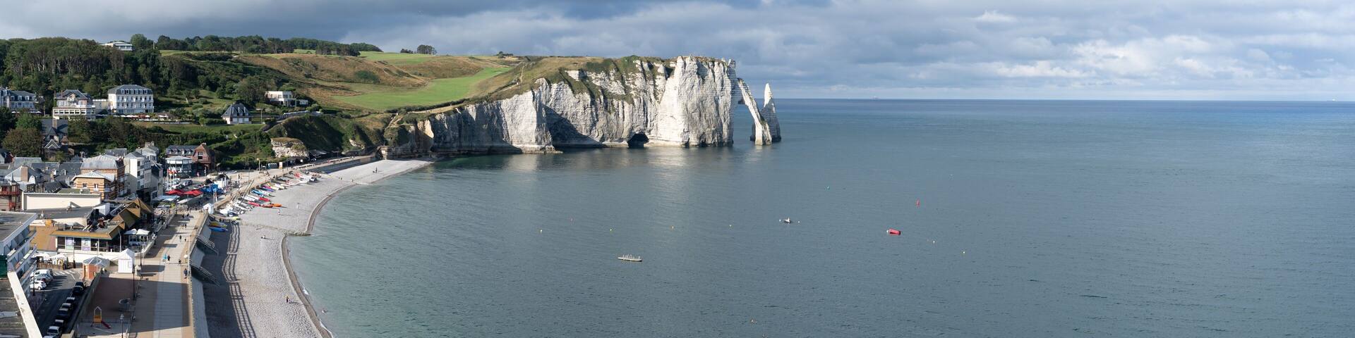 Falaises d'Etretat en Normandie