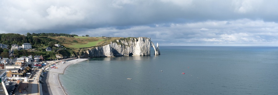 Falaises d'Etretat en Normandie