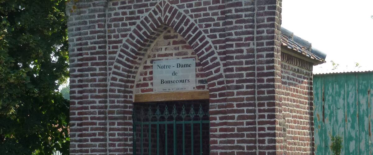 Rosult (Nord, Fr) oratoire N.D. de Bon Secours