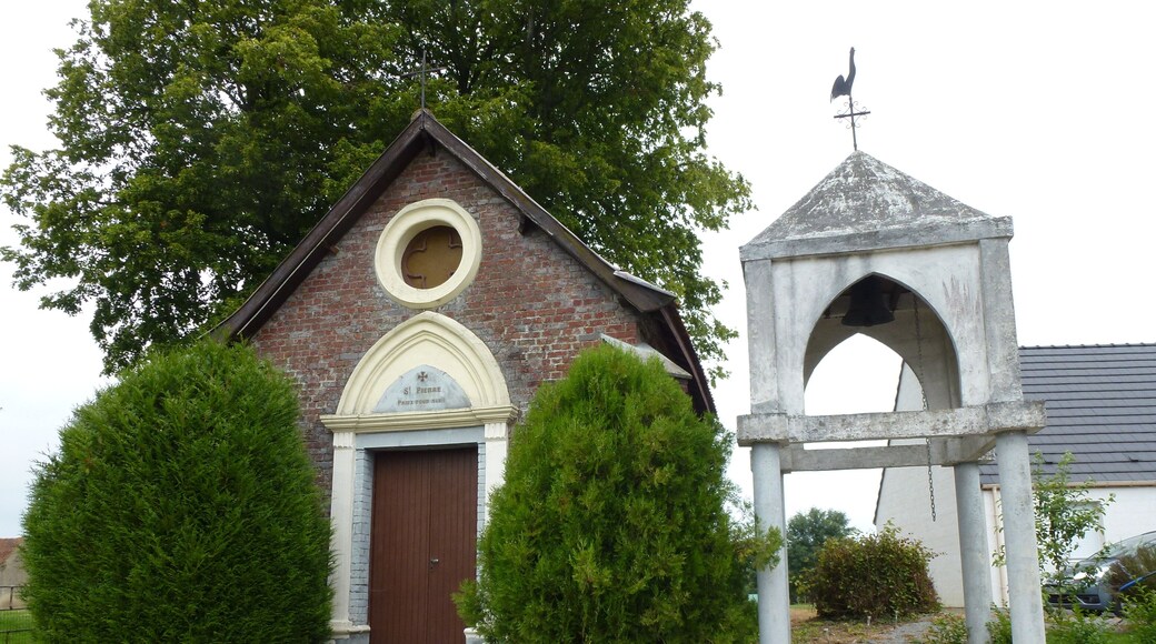 Febvrin-Palfart (Pas-de-Calais) chapelle et clocher à Pipemont