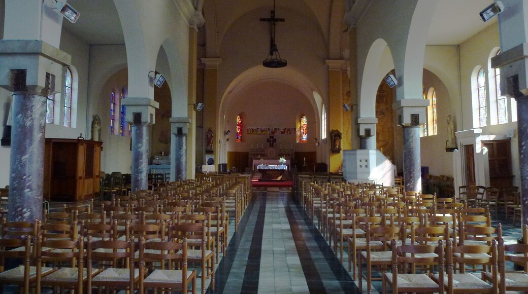 Nivelle (Nord, Fr) église, intérieur