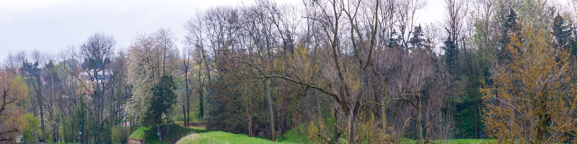 Fortification of 17th century in Maubeuge (France)