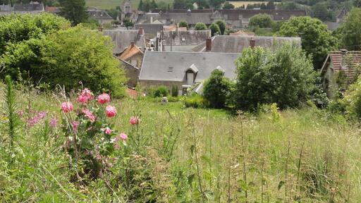 CĆuvres-et-Valsery (Aisne) vue du village