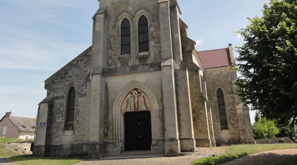 Moussy-Verneuil (Aisne) église de Verneuil