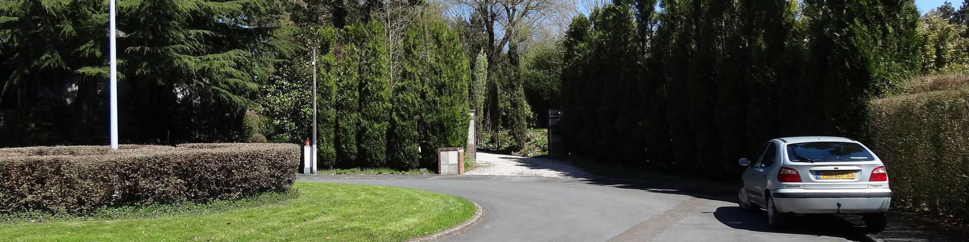 Terril n° 184 dit Roleur, disparu, fosse de Saint-Saulve de la Compagnie des mines de Marly dans le bassin minier du Nord-Pas-de-Calais, Saint-Saulve, Nord, Nord-Pas-de-Calais, France.