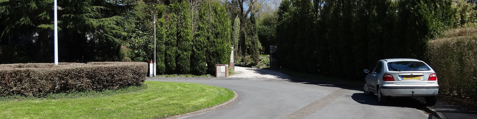 Terril n° 184 dit Roleur, disparu, fosse de Saint-Saulve de la Compagnie des mines de Marly dans le bassin minier du Nord-Pas-de-Calais, Saint-Saulve, Nord, Nord-Pas-de-Calais, France.