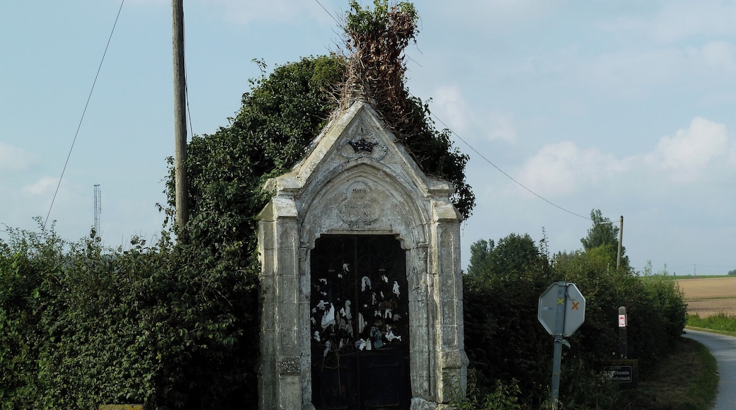 La chapelle Notre-Dame de Lourdes à Steenvoorde Nord.- France.