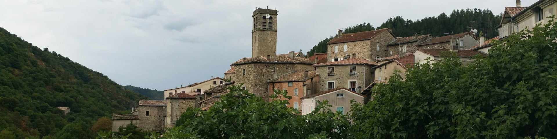 antraigues sur volane ( ardeche )